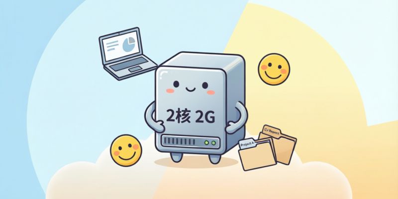 小型公司官网用2核2G内存服务器够用吗？