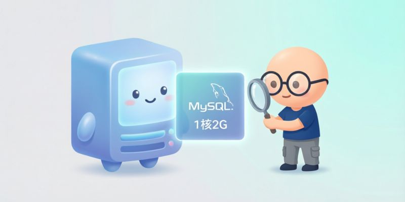 小型项目用MySQL,1核2G服务器够用吗?