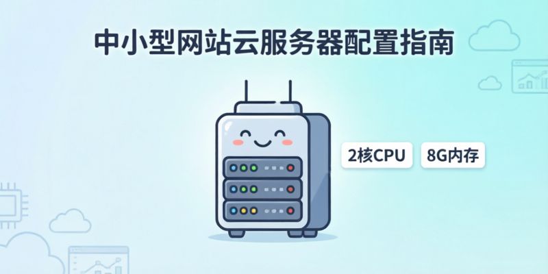 中小型网站使用2核8G云服务器做生产够用吗?