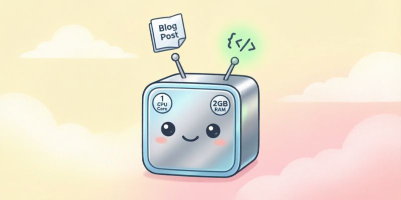 搭建个人博客或测试环境用1核2G的MySQL服务器够用吗？