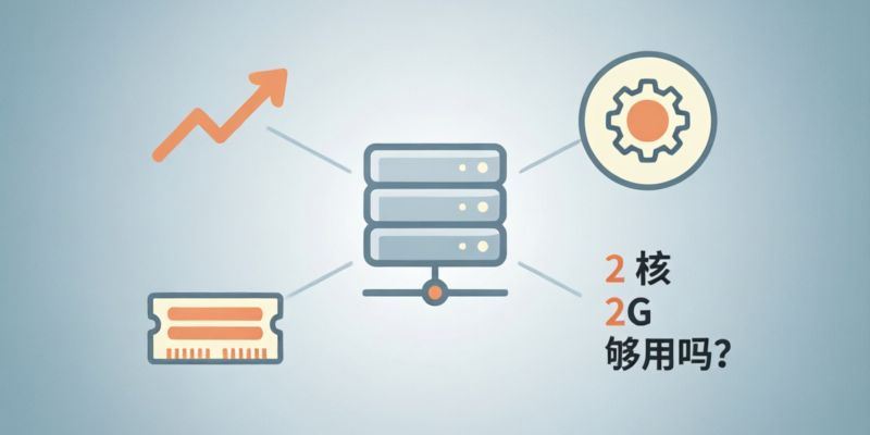 小型网站用2核2G服务器够用吗？