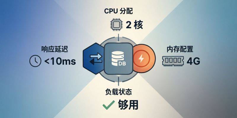 同时运行Nginx、MySQL和Redis,2核4G服务器够用吗?