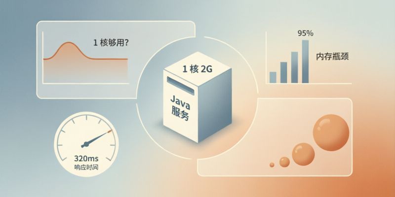 运行一个Java后端服务,1核2G服务器够用吗?