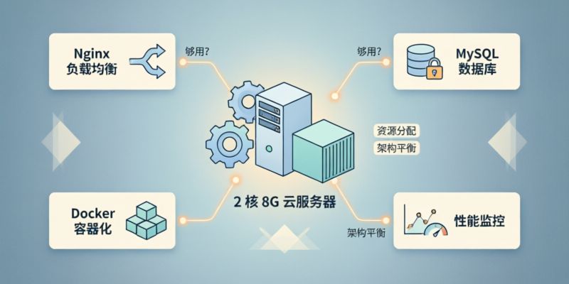 2核8G的云服务器运行Docker+MySQL+Nginx够用吗?