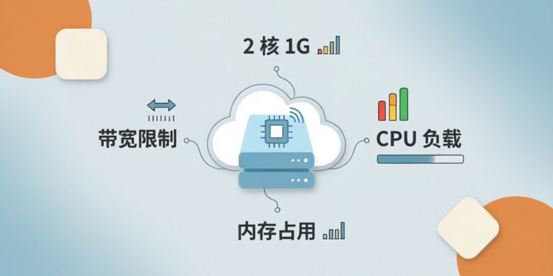 搭建个人博客或小型网站选择2核1G配置够用吗?