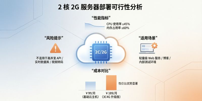 普通项目部署用2核2G的服务器够用吗?