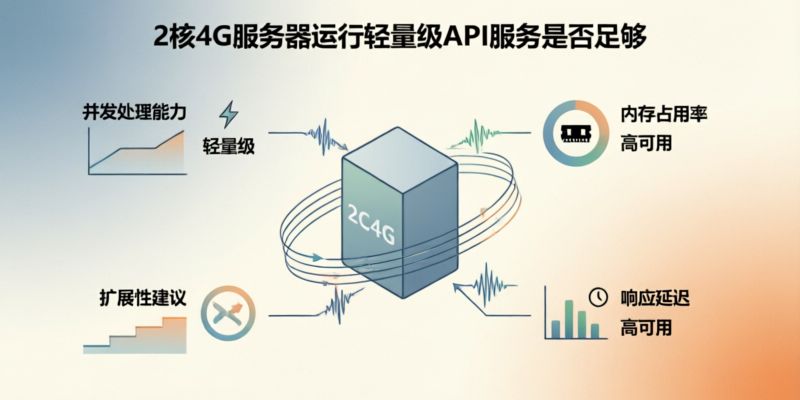 运行一个轻量级小程序API服务，2核4G服务器是否足够？