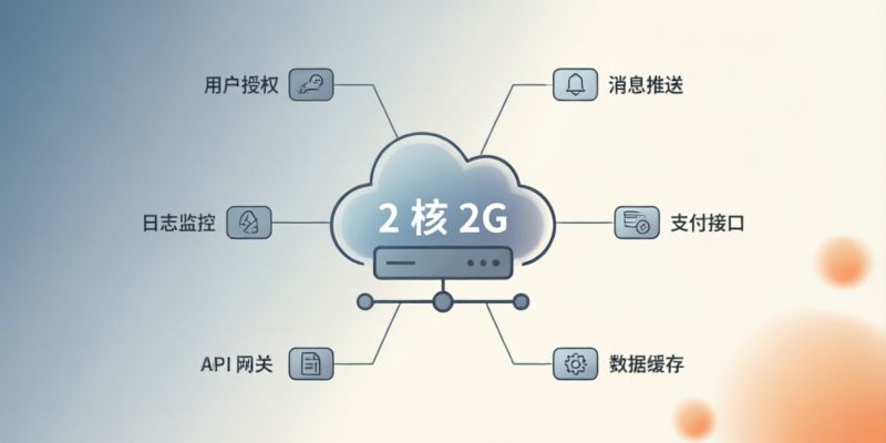 小程序初期项目用2核2G云服务器够用吗?