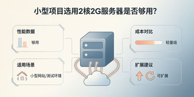 小型项目如小程序选用2核2G服务器是否够用?