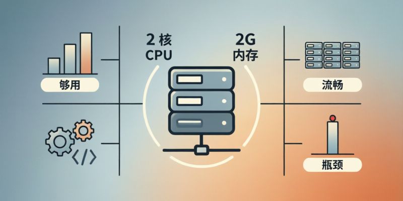 个人开发者使用Linux服务器,2核2G内存够用吗?