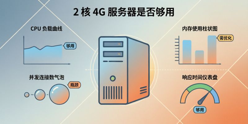 个人项目部署网站，2核4G的服务器够用吗？