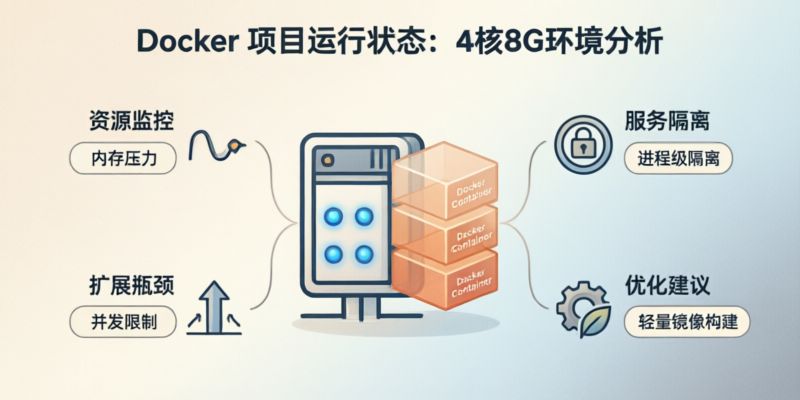 在4核8G服务器上运行Docker Compose项目是否足够?