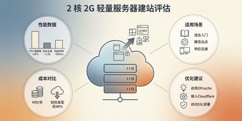 搭建个人网站用2核2G的轻量服务器是否足够?