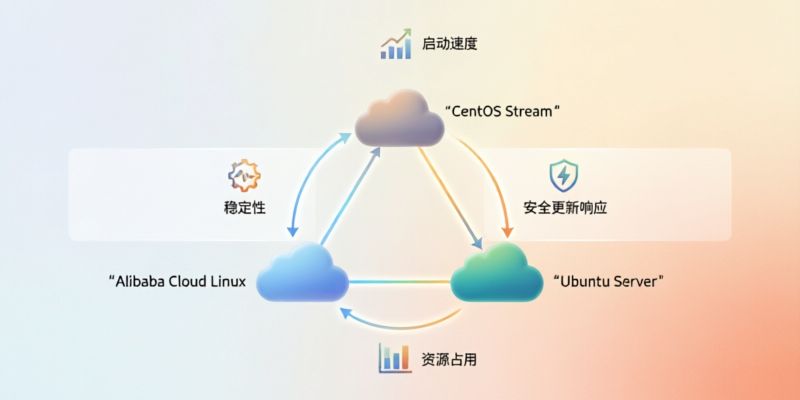 Alibaba Cloud Linux、Ubuntu Server、CentOS Stream三者在性能上有何差异?