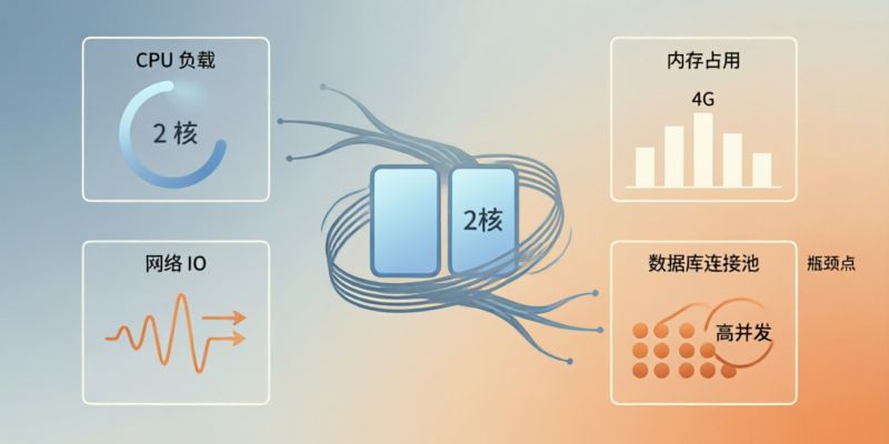 2核4G内存的服务器能支持多少并发的数据库连接?