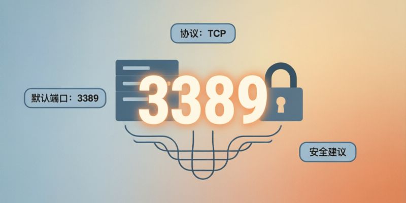 Windows服务器远程桌面RDP默认使用哪个端口号?