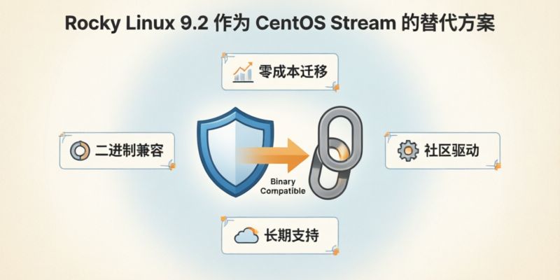 Rocky Linux 9.2 是否可以作为 CentOS Stream 的替代方案?