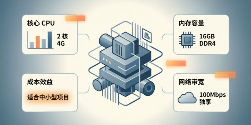中小型Java Web项目适合选择几核几G的服务器？