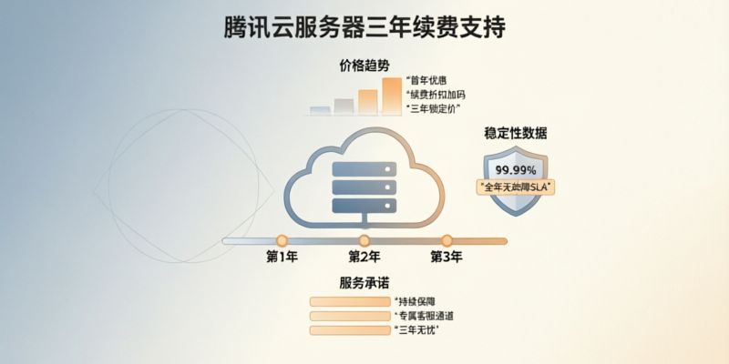 购买腾讯云服务器支持三年以上续费吗？