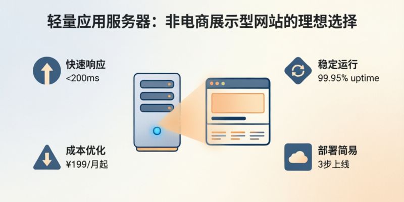 轻量应用服务器能否满足非电商类展示型网站的性能需求?