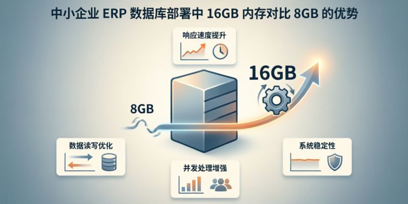 中小型企业在部署ERP数据库时16GB内存比8GB优势明显吗?
