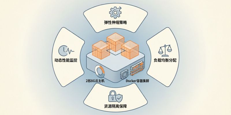 2核8G云主机部署Docker服务时,如何合理分配容器数量?